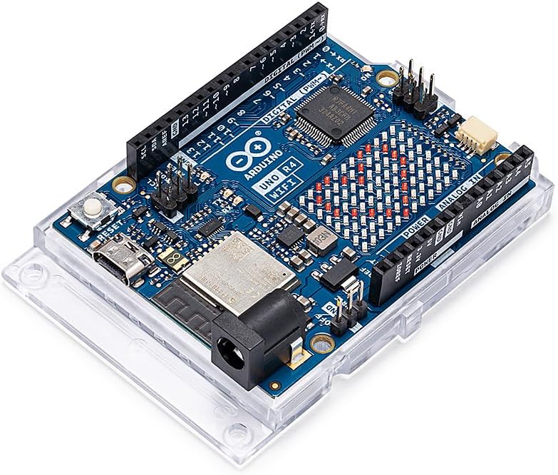 Arduino UNO R4 WiFi [ABX00087] - Renesas RA4M1 / ESP32-S3 - Wi-Fi, Bluetooth, USB-C, CAN, DAC, OP AMP, connettore Qwiic, matrice LED 12x8