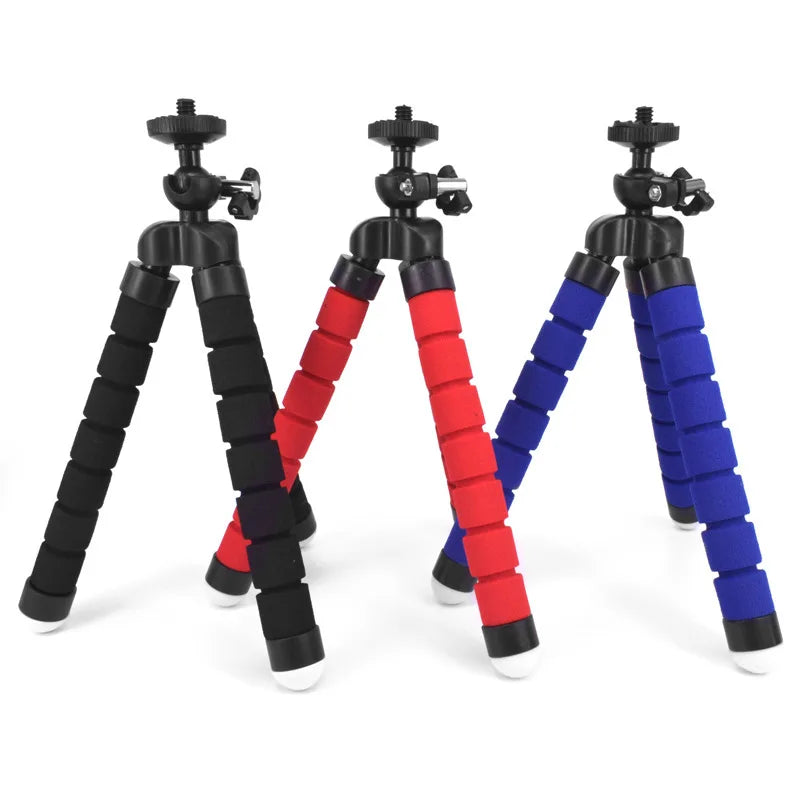 Mini treppiede per proiettore supporto per telefono treppiede flessibile in spugna treppiede per polpo per supporto per telefono con treppiede per fotocamera