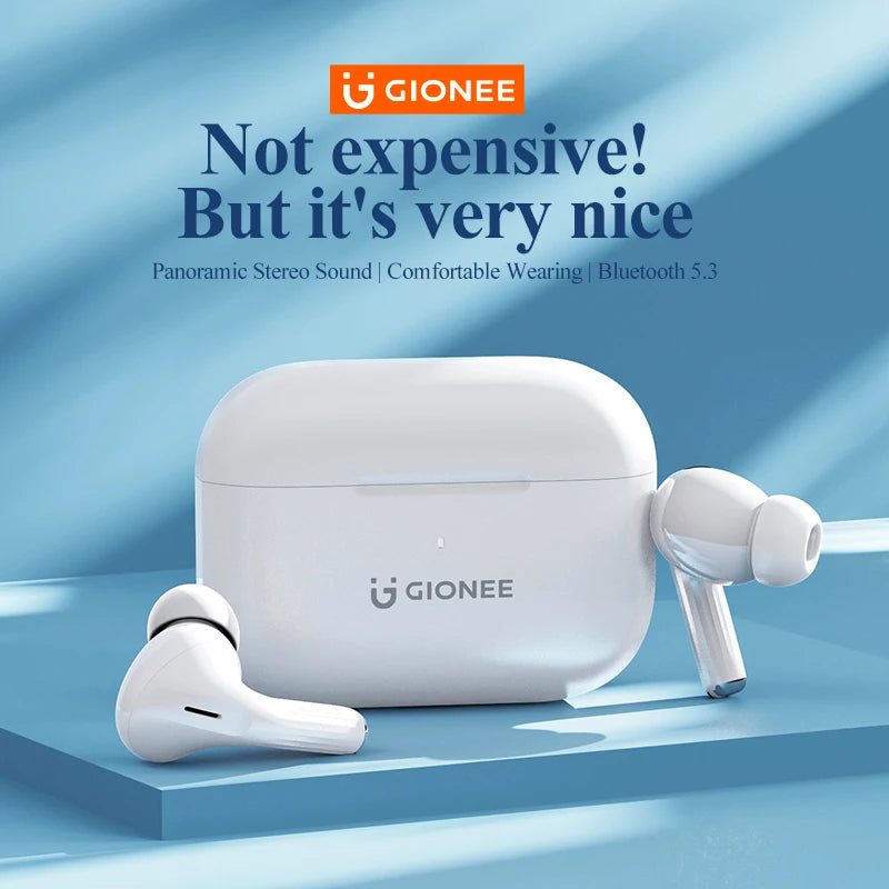 GIONEE JL005 Pro ANC auricolare Bluetooth 5.3 Hybrid -48dB cancellazione del rumore cuffie Wireless supporto auricolari Audio spaziali 3D