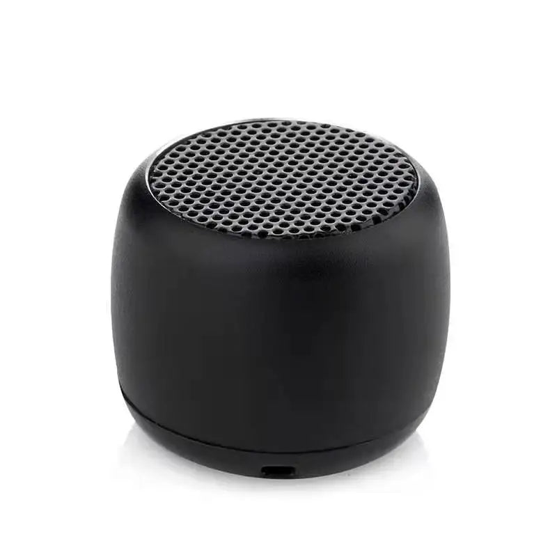 M1 Mini altoparlante piccolo compatibile con Bluetooth Portatile intelligente One Drag Two Subwoofer audio wireless in metallo con cannone in acciaio piccolo