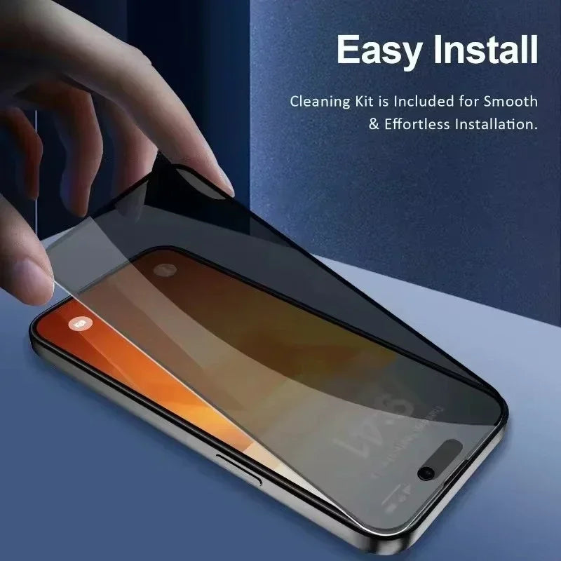 1-5PCS Anti Peep Privacy Vetro Temperato Per iPhone 12 13 14 15 Pro Max 16 17 Protezione Dello Schermo Anti Spy