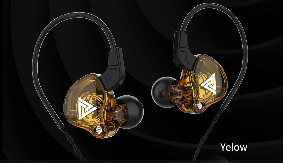 Originale QKZ AK6 In Ear Auricolare 6 Unità Driver Dinamica Cuffie Con Microfono Stereo Sport HIFI Subwoofer Auricolare Monitor Auricolari